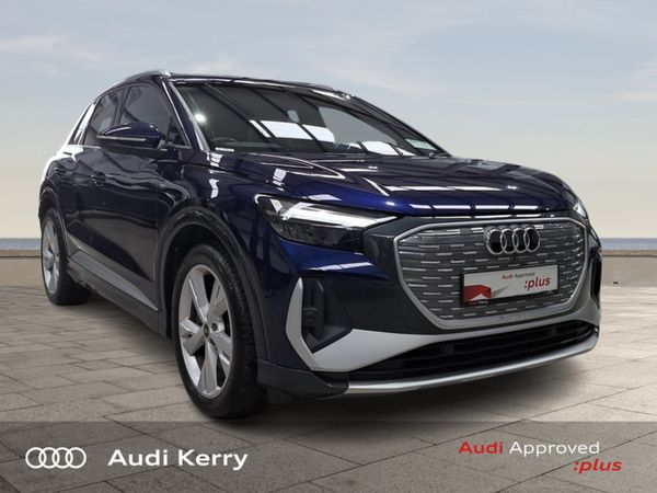 Audi Q4 e-tron SUV, Electric, 2024, Blue
