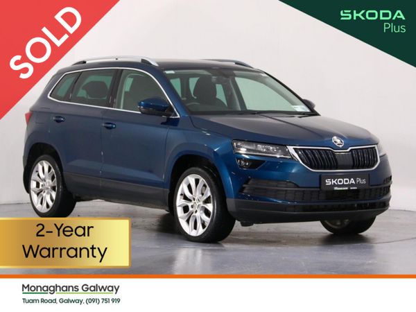 Skoda Karoq Estate, Diesel, 2022, Blue