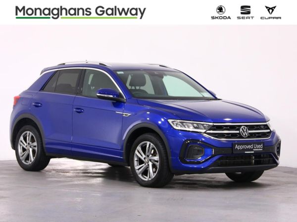 Volkswagen T-Roc SUV, Petrol, 2023, Blue