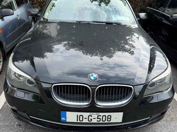 BMW 5-Series Saloon, Diesel, 2010, Black