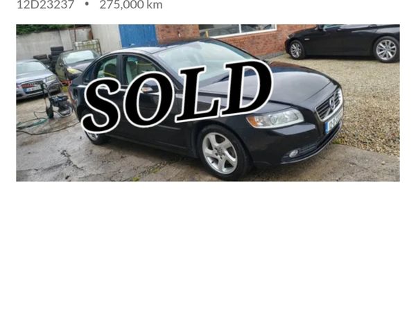 Volvo S40 Saloon, Diesel, 2012, Black