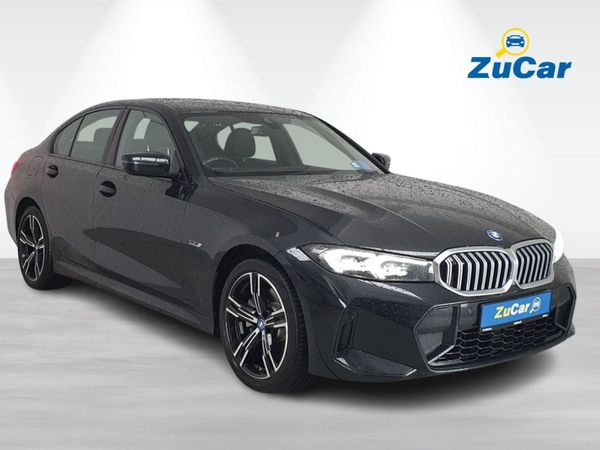 BMW 3-Series Saloon, Petrol Hybrid, 2023, Black