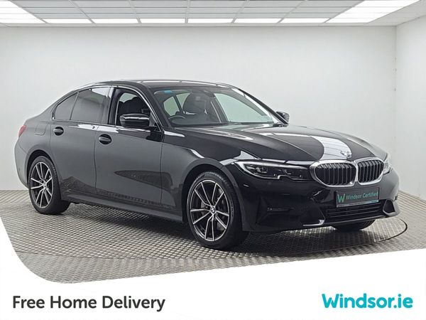 BMW 3-Series Saloon, Petrol Plug-in Hybrid, 2020, Black