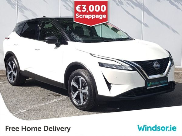 Nissan Qashqai MPV, Petrol, 2023, White