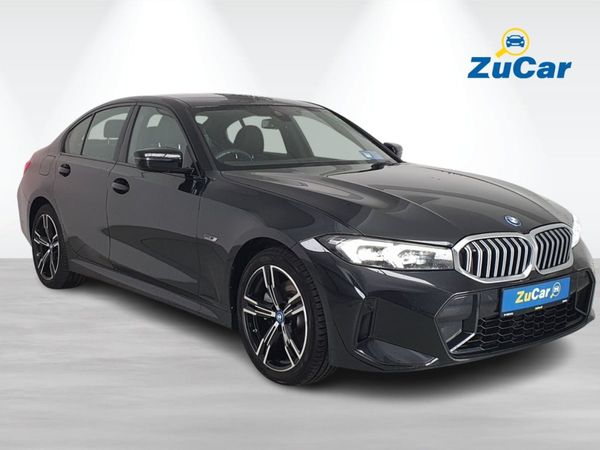 BMW 3-Series Saloon, Petrol Hybrid, 2023, Black