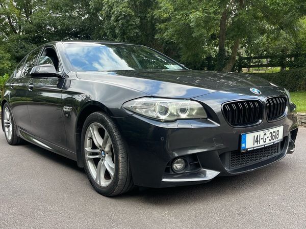 BMW 5-Series Saloon, Diesel, 2014, Grey