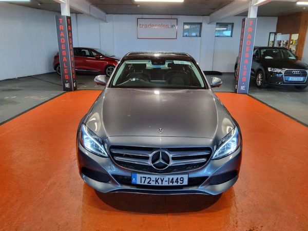 Mercedes-Benz C-Class Saloon, Petrol Plug-in Hybrid, 2017, Grey