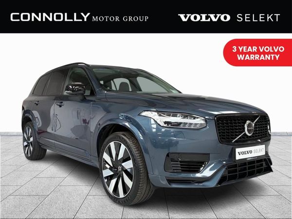 Volvo XC90 SUV, Petrol Plug-in Hybrid, 2024, Blue