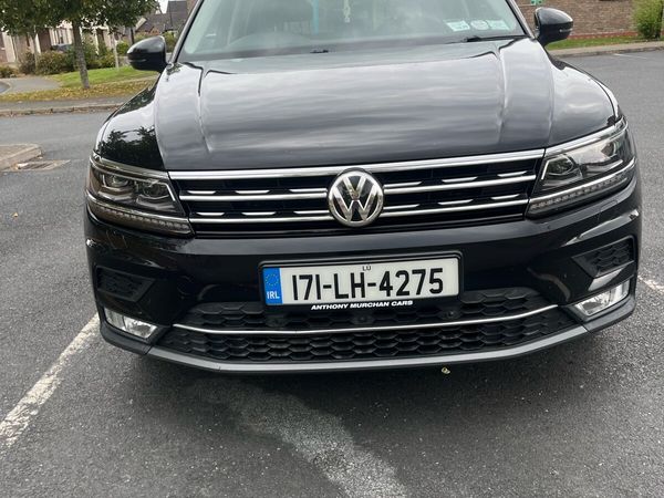 Volkswagen Tiguan SUV, Diesel, 2017, Black