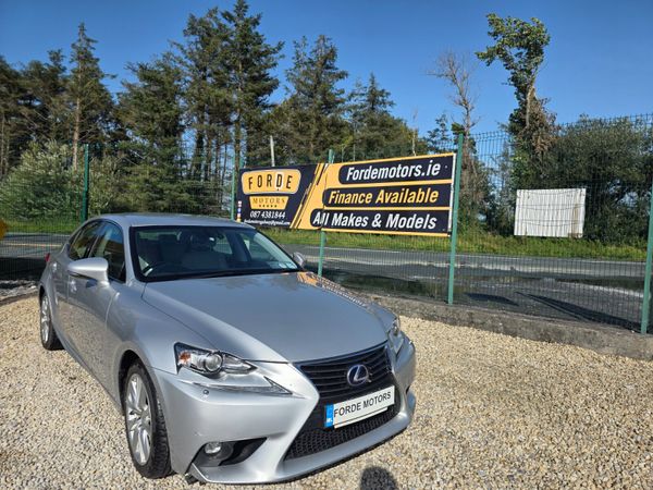 Lexus IS Saloon, Petrol Hybrid, 2015, Silver