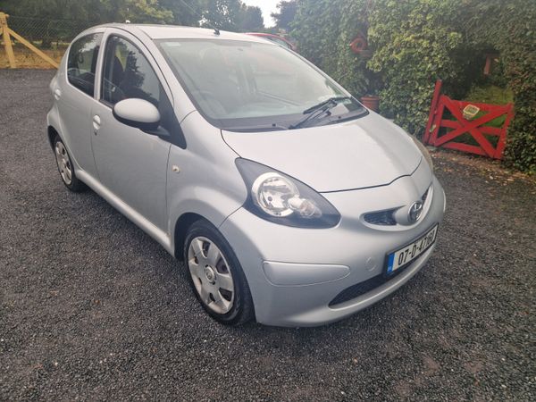 Toyota Aygo Hatchback, Petrol, 2007, Silver