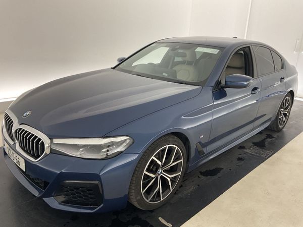 BMW 5-Series Saloon, Diesel, 2022, Blue