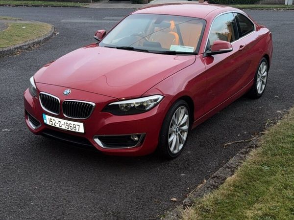 BMW 2-Series Coupe, Diesel, 2015, Red