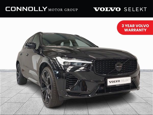 Volvo XC60 SUV, Petrol Plug-in Hybrid, 2024, Black
