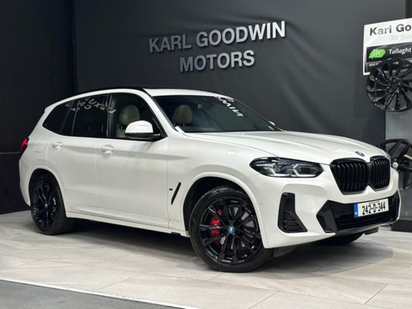 BMW X3 SUV, Petrol Plug-in Hybrid, 2024, White