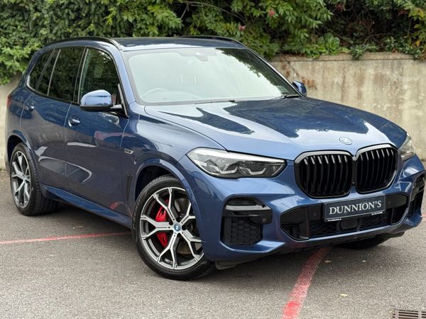 BMW X5 SUV, Petrol Hybrid, 2022, Blue