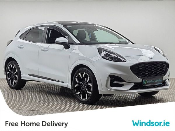 Ford Puma MPV, Petrol Hybrid, 2023, White