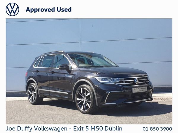 Volkswagen Tiguan SUV, Petrol Hybrid, 2023, Black