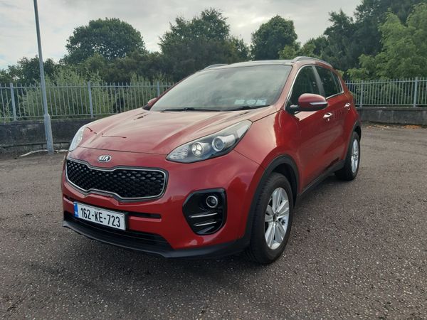 Kia Sportage SUV, Diesel, 2016, Red