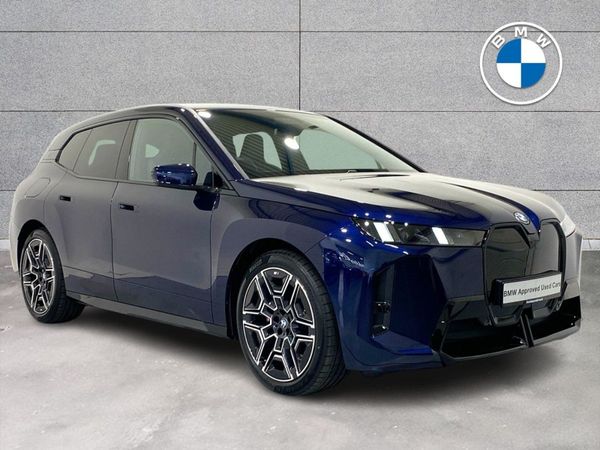 BMW iX SUV, Electric, 2025, Blue