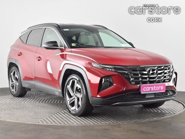 Hyundai Tucson SUV, Petrol Plug-in Hybrid, 2021, Red