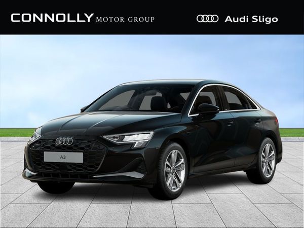 Audi A3 Saloon, Petrol, 2025, Black