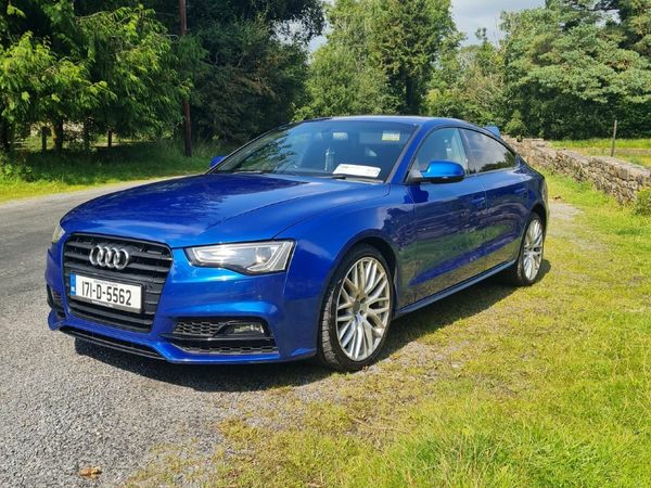 Audi A5 Hatchback, Diesel, 2017, Blue