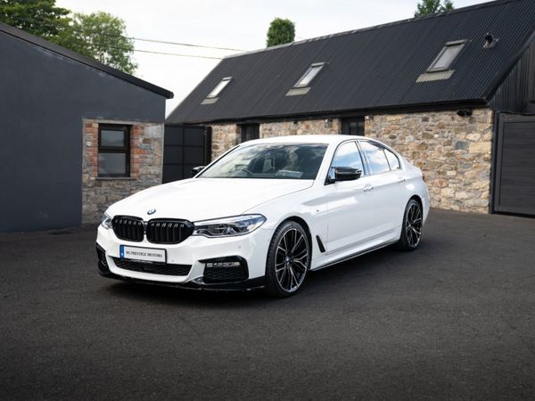 BMW 5-Series Saloon, Diesel, 2017, White