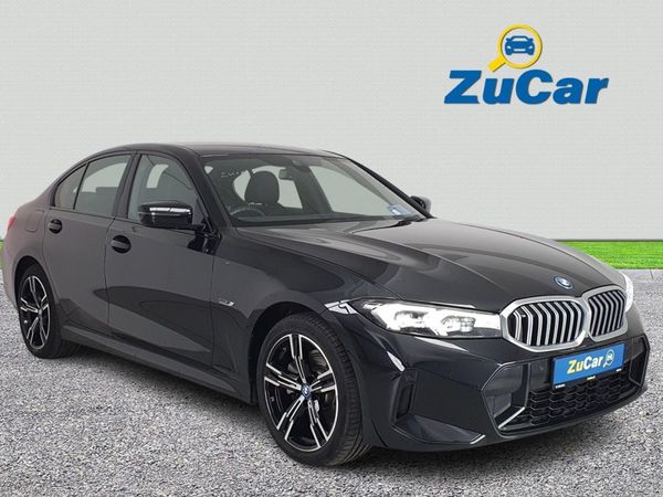 BMW 3-Series Saloon, Petrol Hybrid, 2023, Black
