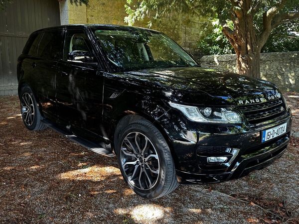 Land Rover Range Rover Sport SUV, Diesel, 2015, Black