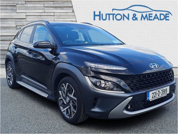 Hyundai KONA SUV, Petrol Hybrid, 2022, Black