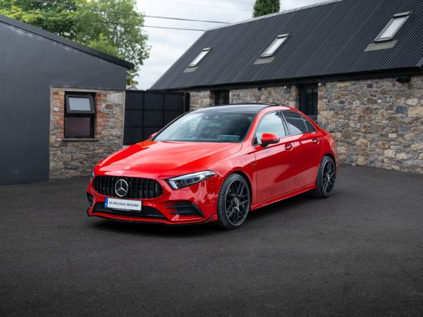 Mercedes-Benz A-Class Saloon, Petrol, 2019, Red