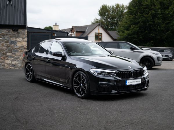 BMW 5-Series Saloon, Diesel, 2018, Black