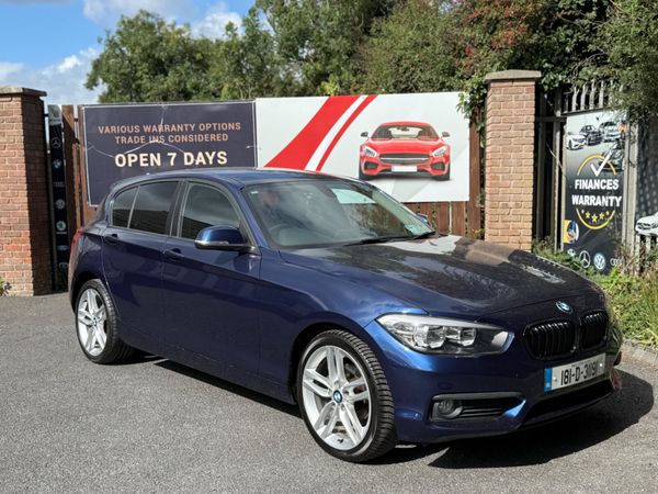 BMW 1-Series Hatchback, Petrol, 2018, Blue