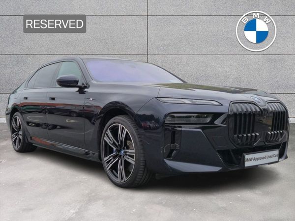 BMW i7 Saloon, Electric, 2023, Black