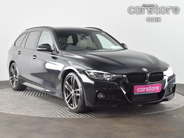 BMW 3-Series Estate, Diesel, 2018, Black