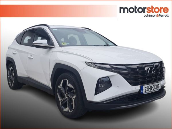 Hyundai Tucson SUV, Petrol Plug-in Hybrid, 2023, White