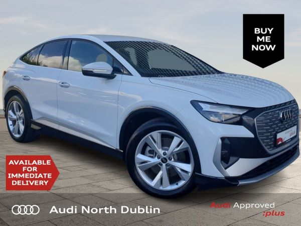 Audi Q4 e-tron SUV, Electric, 2024, White