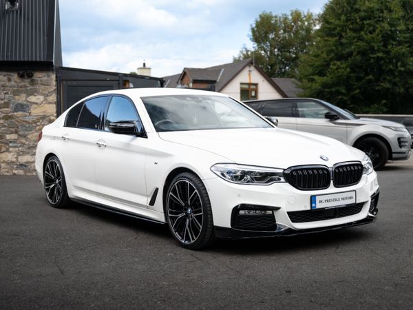 BMW 5-Series Saloon, Diesel, 2017, White