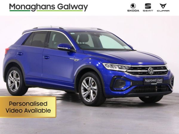 Volkswagen T-Roc SUV, Petrol, 2023, Blue