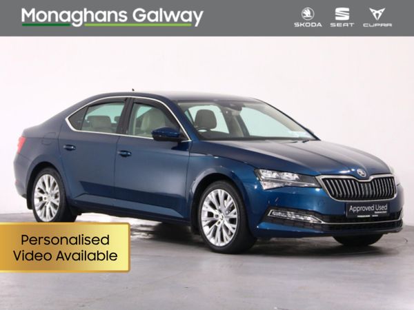 Skoda Superb Hatchback, Diesel, 2020, Blue