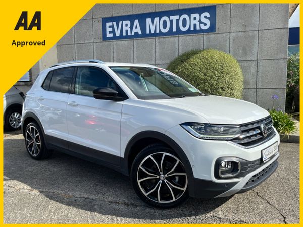 Volkswagen T-Cross SUV, Petrol, 2020, White