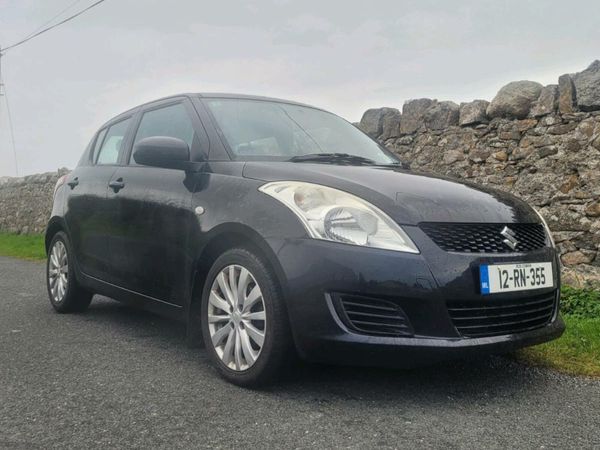 Suzuki Swift Hatchback, Petrol, 2012, Black