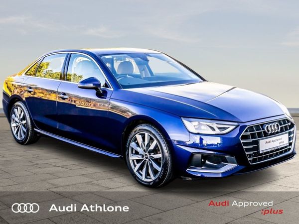 Audi A4 Saloon, Diesel, 2023, Blue