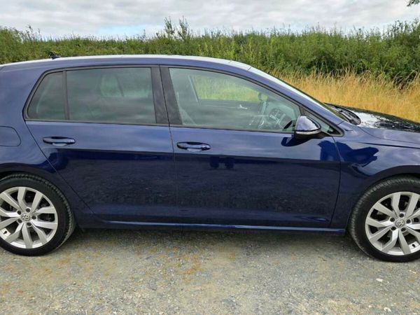 Volkswagen Golf Hatchback, Petrol, 2019, Blue