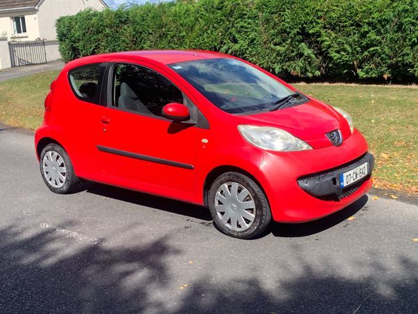 Peugeot 107 Hatchback, Petrol, 2007, Red