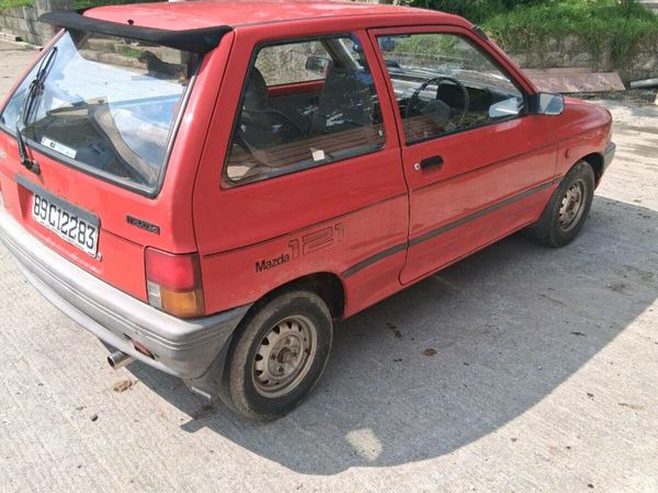 Mazda 121 Hatchback, Petrol, 1989, Red