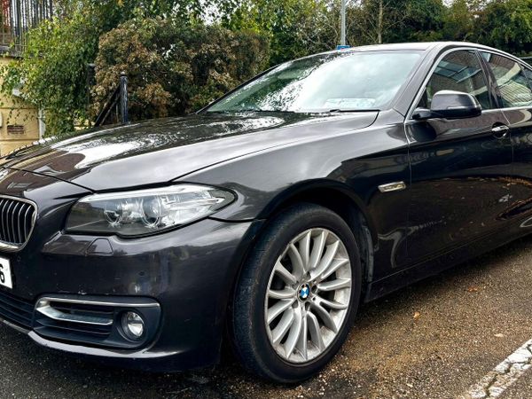 BMW 5-Series Saloon, Diesel, 2015, Brown