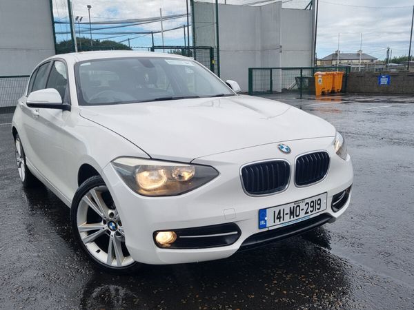 BMW 1-Series Hatchback, Diesel, 2014, White