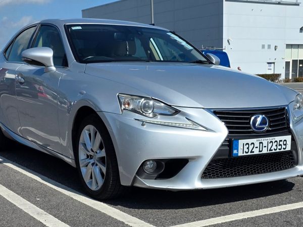 Lexus IS Saloon, Petrol Hybrid, 2013, Silver